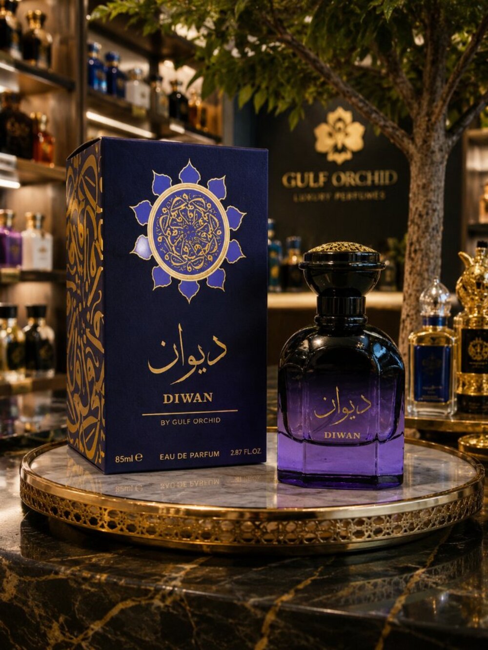 Diwan Orchid By Gulf Orchid EDP For Men 85ML 2.87FL, OZ